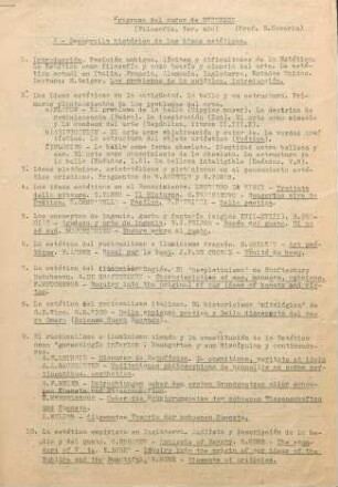 1-4, A - Desarrollo histórico de las ideas estéticas