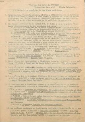 1-4, A - Desarrollo histórico de las ideas estéticas