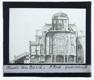 Den Haag, Huis ten Bosch : Querschnitt