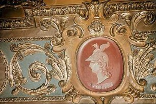 Voute mit dem Medaillon des Achilles