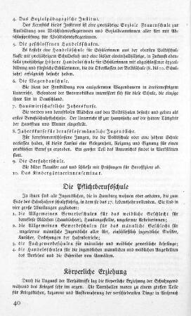 Körperliche Erziehung