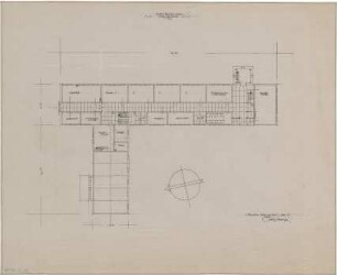 Gsaenger, Gustav; Reutte / Tirol (Österreich); Schule - Grundriss OG