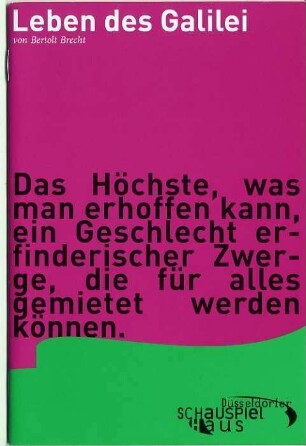 Leben des Galilei