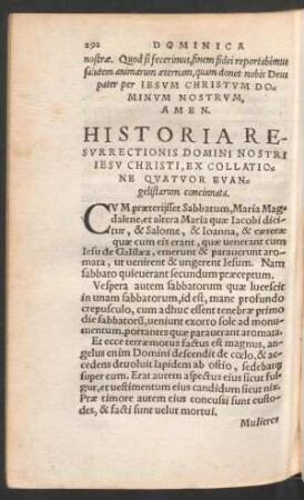 Historia Resurrectionis Domini Nostri Iesu Christi ...