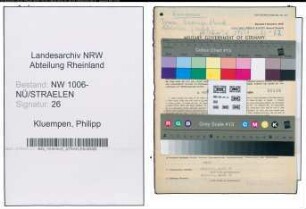 Entnazifizierung Philipp Kluempen , geb. 07.09.1919 (Verw.Angestellter)