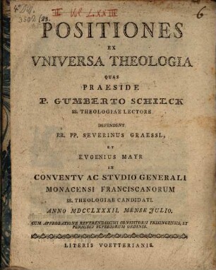 Positiones ex universa theologia