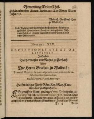333-352, Numero XLX. - Numero L.
