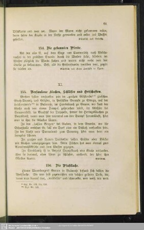 154. Die gebannten Pferde