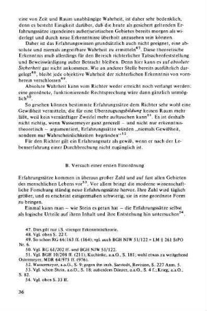 B. Versuch einer ersten Einordnung