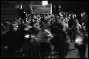 Montagsdemonstration, Innere Lauenstraße, Bautzen