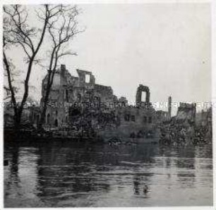 Nürnberg, Ruinen auf der Insel Schütt