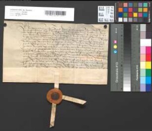 Quittung des Grafen Philipp von Solms über 400 Gulden aus dem Zoll Andernach.