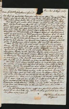 Rom, 8. Aug. 1767