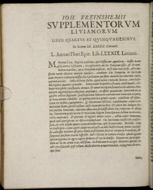 Liber Quartus Et Quinquagesimus.