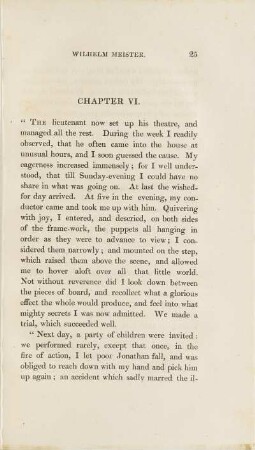 Chapter VI. (unvollständig)