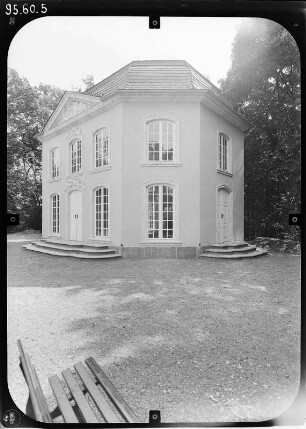 Burgk. Gartenpavillon Sophienlust (1749). Ansicht von Nordwest
