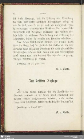 Zur dritten Auflage