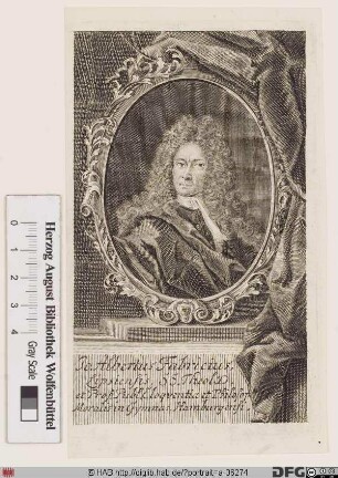 Bildnis Johann Albert Fabricius