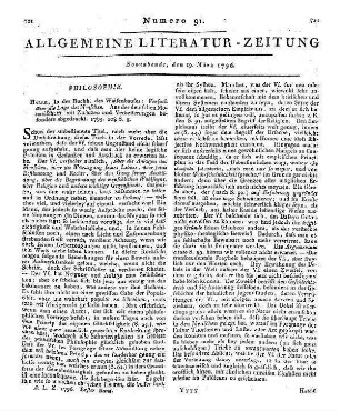 [Bouterwek, F.]: Schweizerbriefe an Cäcilie. Geschrieben im Sommer 1794. Berlin: Hartmann 1795