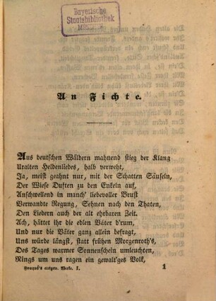 Ausgewählte Werke, 1. Der Held des Nordens ; 1