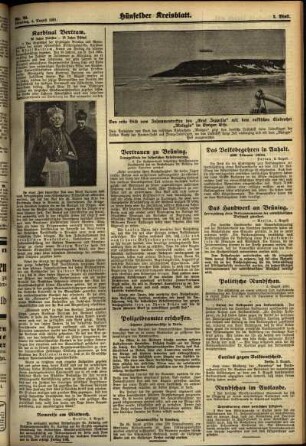 Zweite Ausgabe vom Dienstag, den 04. August 1931.