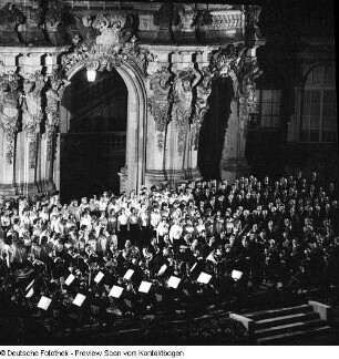 Kreuzchor bzw. Philharmonie im Zwinger