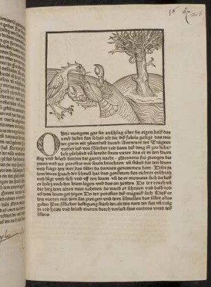 Der Vogel und der Krebs: (Kapitel II: Von dem Löwen und dem Ochsen)