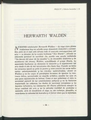 Herwarth Walden