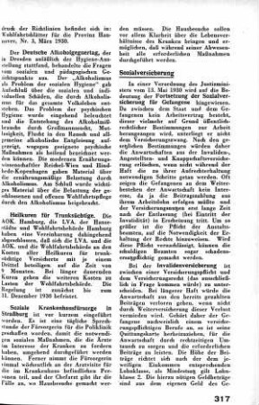 Fortsetzung der Sozialversicherung für Gefangene [Sozialversicherung]