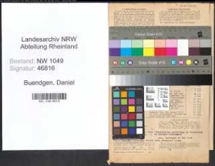 Entnazifizierung Daniel Buendgen , geb. 08.02.1894 (Kaufmann)