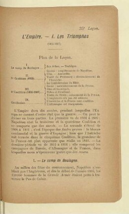 L'Empire. - I. Les Triomphes