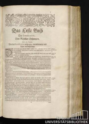 Das Erste Buch. Der Fortification, Von Regular-Vestungen.