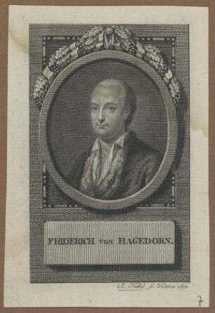 Bildnis des Friderich von Hagedorn