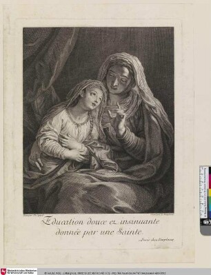 Education douce et insinuante donnée par une Sainte