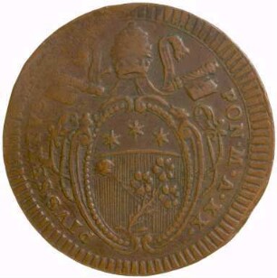 Münze, 2 Baiocchi, 1795