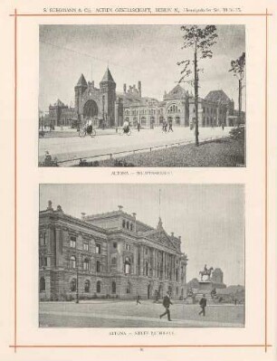 Altona - Hauptbahnhof ; Altona - Neues Rathhaus