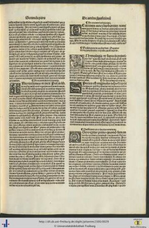 Tertia Pars de ethymologia
