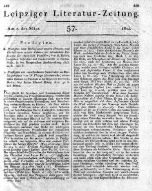 1815-03-08 : 57. Stück