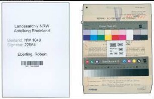 Entnazifizierung Robert Eberling , geb. 05.08.1900 (Postbeamter)