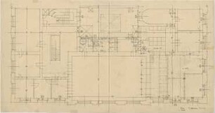 Döllgast, Hans; München, Maximiliansplatz 8; Börse - Grundriss 1. OG