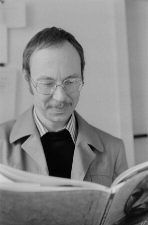 Porträtserie des Posaunisten und Schriftstellers Günter Saalmann