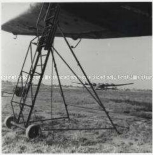 Wartung der Flugzeuge