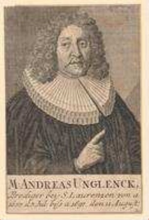 Andreas Unglenck, Prediger bei St. Lorenz