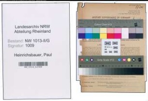 Entnazifizierung Paul Heinrichsbauer , geb. 13.04.1893 (Angestellter)