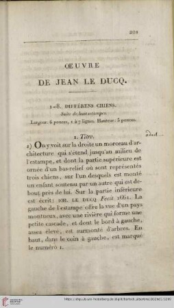 Oeuvre de Jean le Ducq