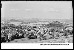 Krummhübel im Riesengebirge mit Pfaffenberg