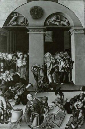 Die Vertreibung der Wechsler aus dem Tempel