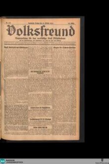 Der Volksfreund : Tageszeitung für das werktätige Volk Mittelbadens