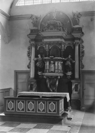 Prerow, Seemannskirche : Prerow. Seemannskirche. Altar
