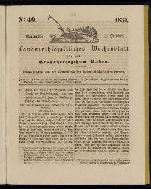 No 40. 3. October. 1834